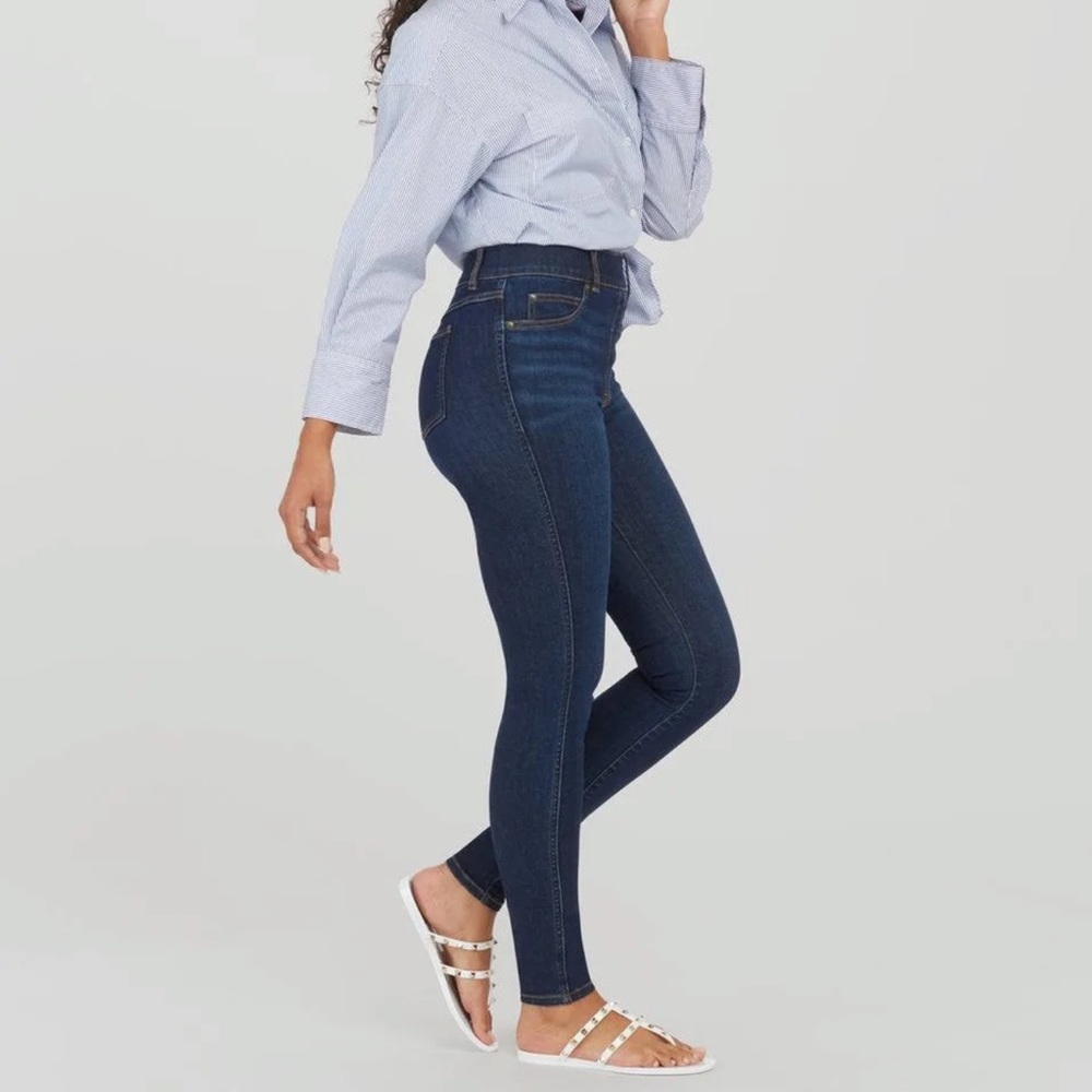 Ankle Skinny Jeans, Midnight Shade